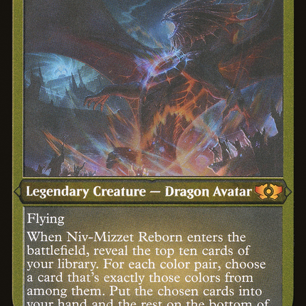 Niv-Mizzet Reborn (Foil Etched) [Multiverse Legends]
