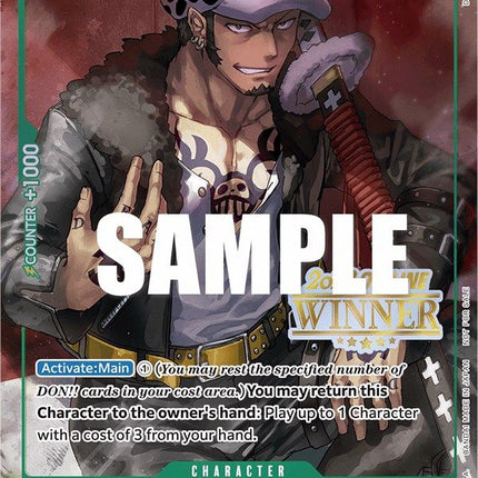 Trafalgar Law (Offline Regional 2023) [Winner] [One Piece Promotion Cards]