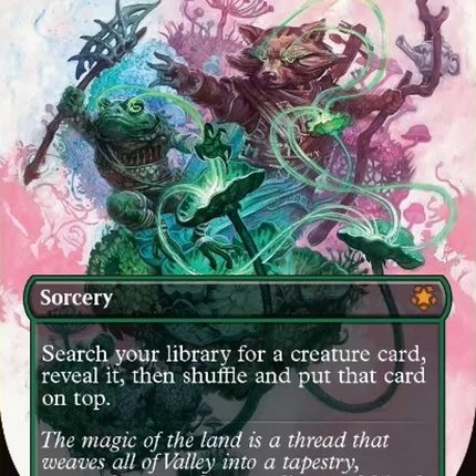 Sylvan Tutor (Borderless) [Bloomburrow Special Guests]