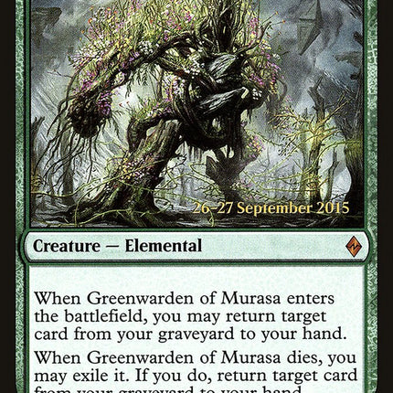 Greenwarden of Murasa [Battle for Zendikar Prerelease Promos]