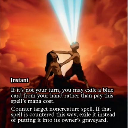 Force of Negation (Borderless) [Avatar: The Last Airbender: Eternal-Legal]