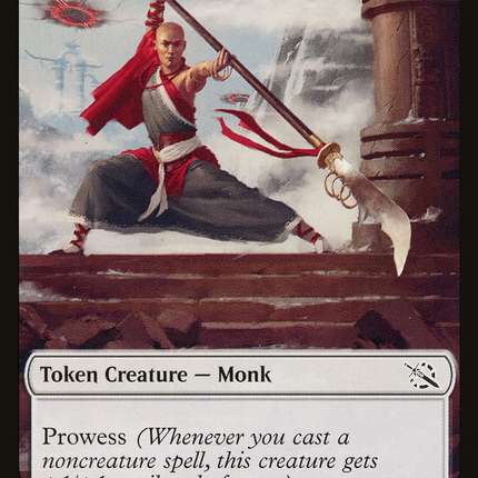 Monk // Phyrexian Saproling Double-Sided Token [March of the Machine Tokens]