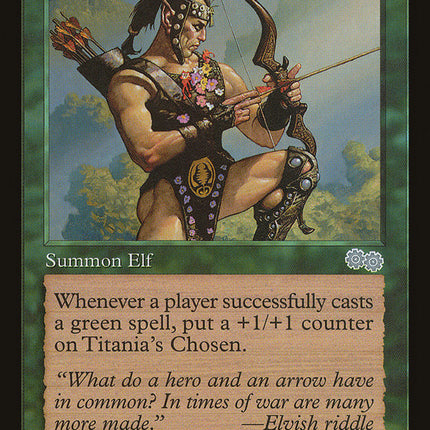 Titania's Chosen [Urza's Saga]