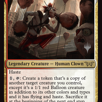 The Jolly Balloon Man (Promo Pack) [Duskmourn: House of Horror Promos]