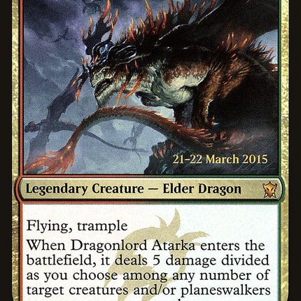 Dragonlord Atarka [Dragons of Tarkir Prerelease Promos]