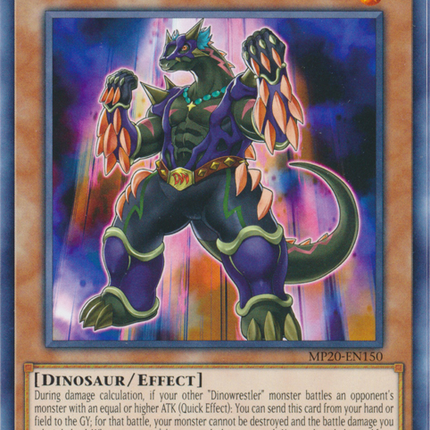 Dinowrestler Martial Ampelo [MP20-EN150] Common