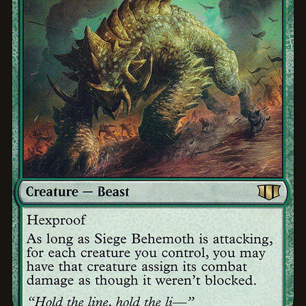 Siege Behemoth [Commander 2014]