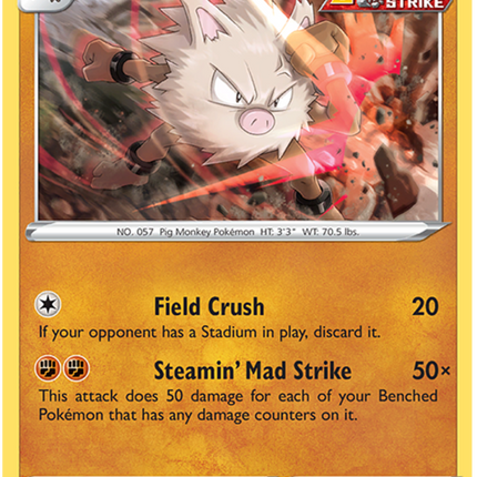 Primeape (067/163) [Sword & Shield: Battle Styles]