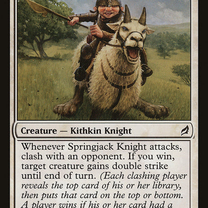 Springjack Knight [Lorwyn]