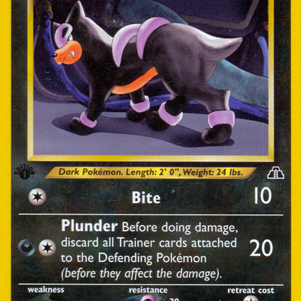 Houndour (39/75) [Neo Discovery 1st Edition]