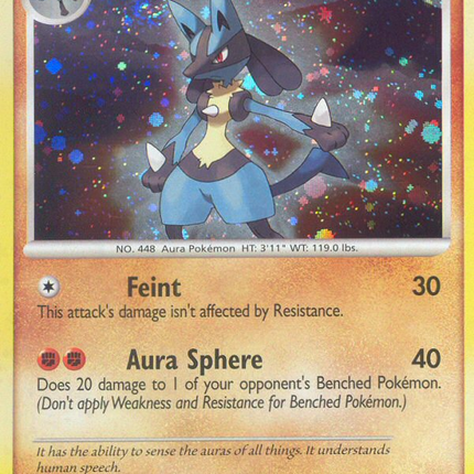 Lucario (6/130) [Diamond & Pearl: Base Set]