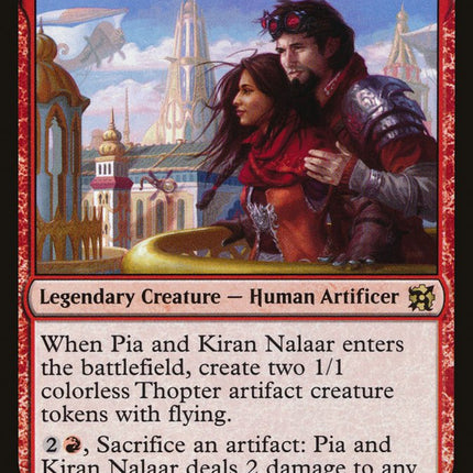 Pia and Kiran Nalaar [Duel Decks: Elves vs. Inventors]