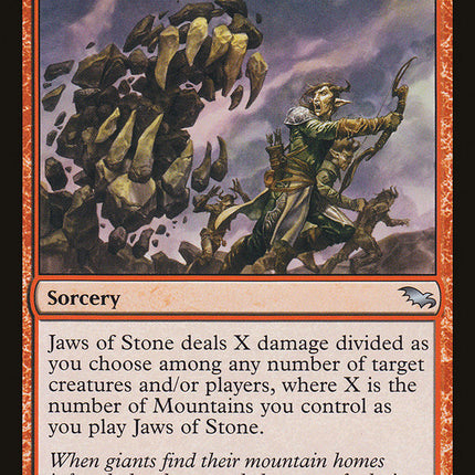 Jaws of Stone [Shadowmoor]