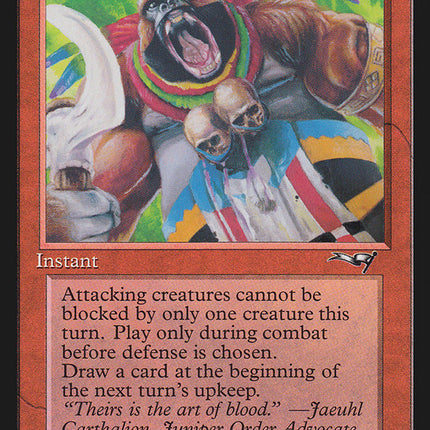 Gorilla War Cry (Sickle Blade) [Alliances]
