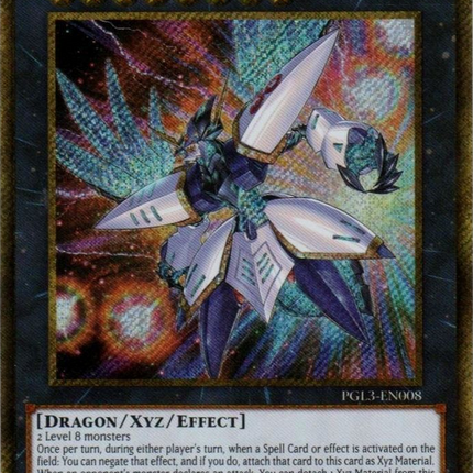 Number 38: Hope Harbinger Dragon Titanic Galaxy [PGL3-EN008] Gold Secret Rare