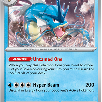 Gyarados (130/165) [Scarlet & Violet 151]