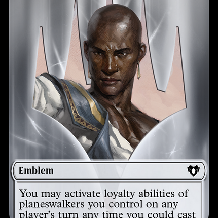 Clue // Emblem - Teferi, Temporal Archmage Double-Sided Token [Commander Masters Tokens]
