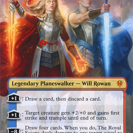 The Royal Scions (Borderless) [Throne of Eldraine]