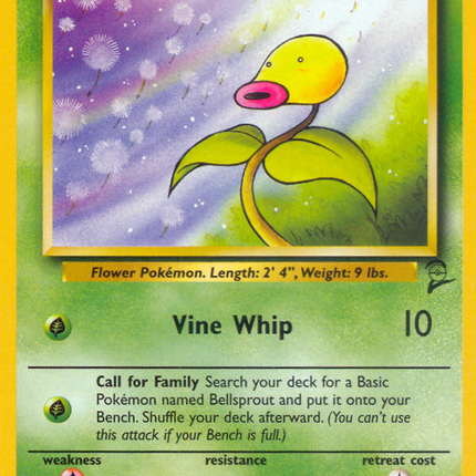Bellsprout (66/130) [Base Set 2]