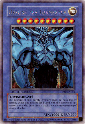 Obelisk the Tormentor [JMP-EN004] Secret Rare