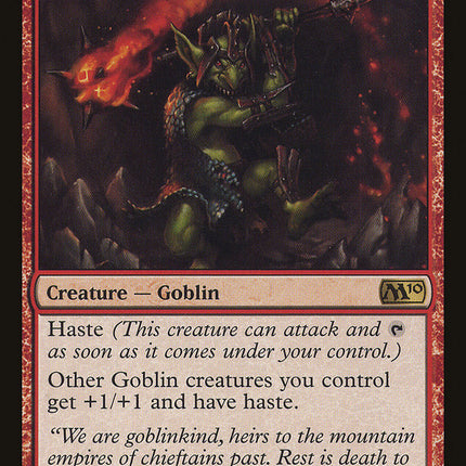 Goblin Chieftain [Magic 2010]