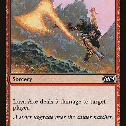Lava Axe [Magic 2014]