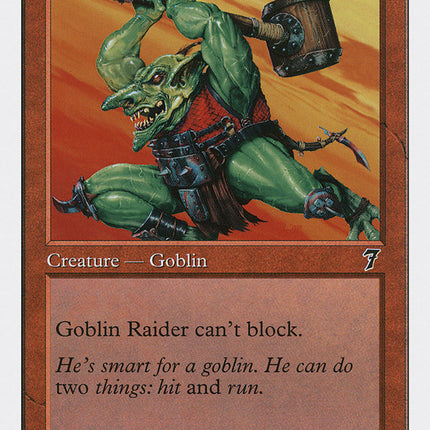 Goblin Raider [Seventh Edition]