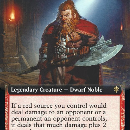 Torbran, Thane of Red Fell (Extended Art) [Throne of Eldraine]