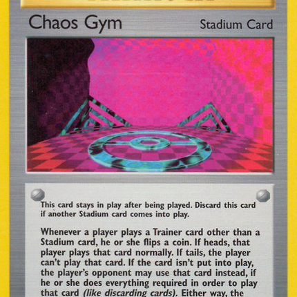 Chaos Gym (102/132) [Gym Challenge 1st Edition]
