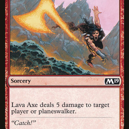 Lava Axe [Core Set 2019]