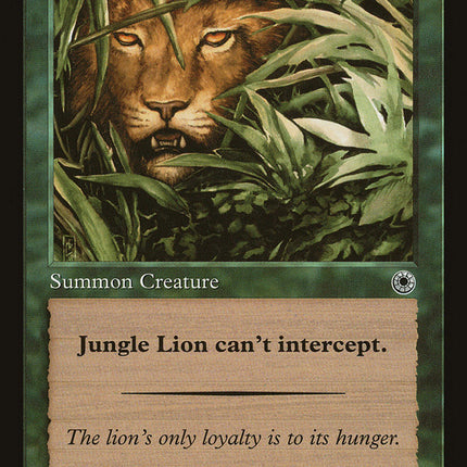 Jungle Lion [Portal]