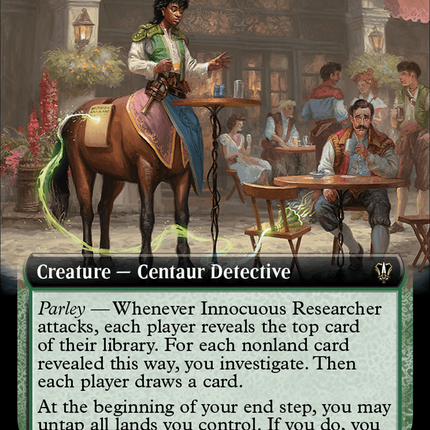 Innocuous Researcher (Extended Art) [Murders at Karlov Manor Commander]