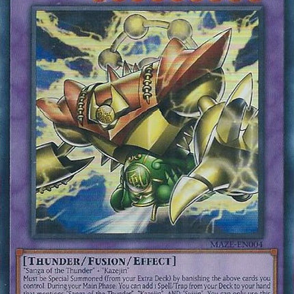 Gate Guardian of Thunder and Wind [MAZE-EN004] Super Rare