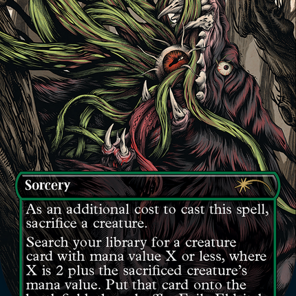 Eldritch Evolution (Borderless) [Secret Lair Showdown]