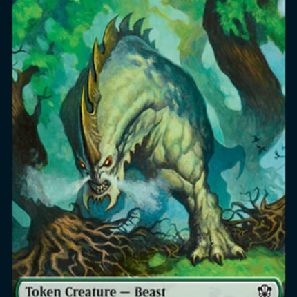 Beast (011) // Insect Double-Sided Token [Commander 2021 Tokens]