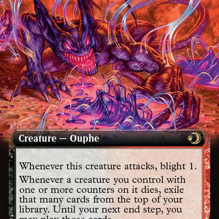 Shadow Urchin (Extended Art) [Lorwyn Eclipsed]