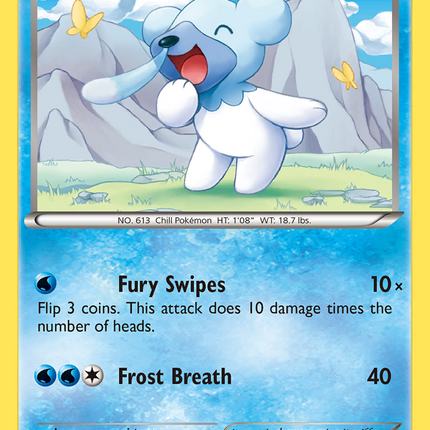 Cubchoo (21/111) [XY: Furious Fists]