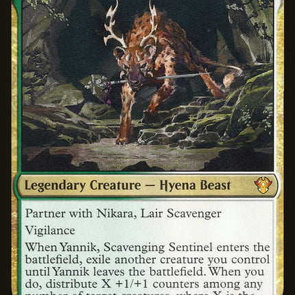 Yannik, Scavenging Sentinel [Commander 2020]