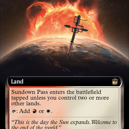 Sundown Pass (Extended Art) [Doctor Who]