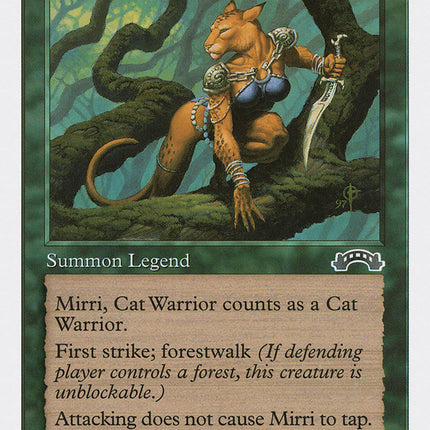 Mirri, Cat Warrior [Anthologies]
