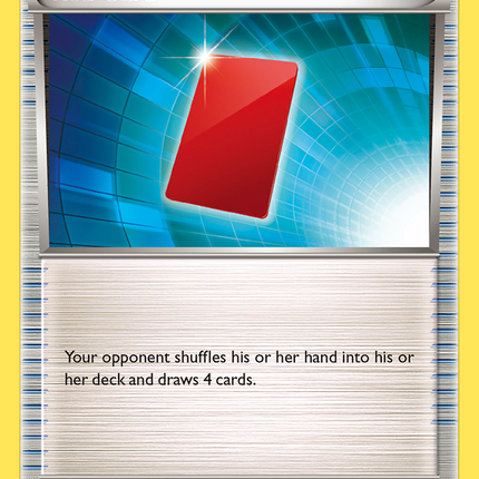 Red Card (124/146) [XY: Base Set]