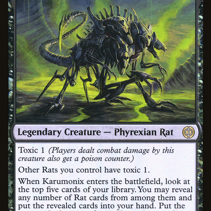 Karumonix, the Rat King (Bundle) [Phyrexia: All Will Be One]