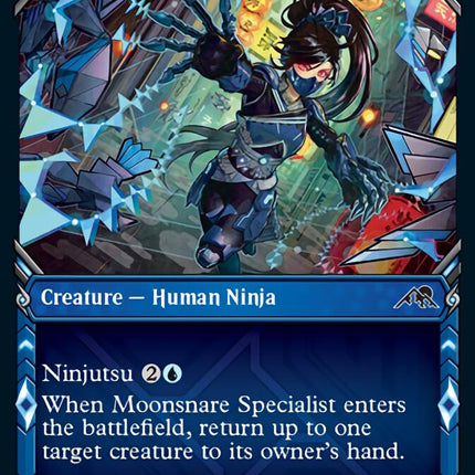 Moonsnare Specialist (Showcase Ninja) [Kamigawa: Neon Dynasty]