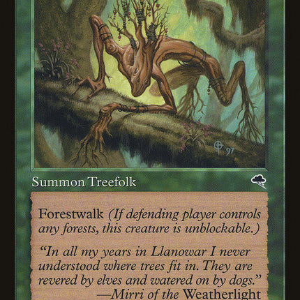 Heartwood Treefolk [Tempest]