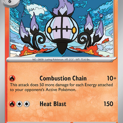 Chandelure (038/197) [Scarlet & Violet: Obsidian Flames]