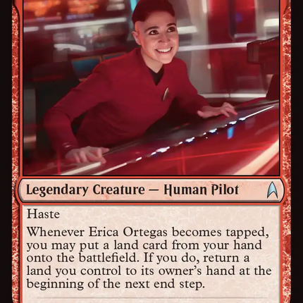 Erica Ortegas, Plucky Pilot [Star Trek]