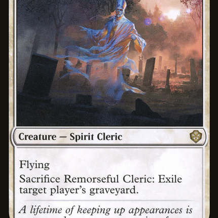 Remorseful Cleric [Starter Commander Decks]