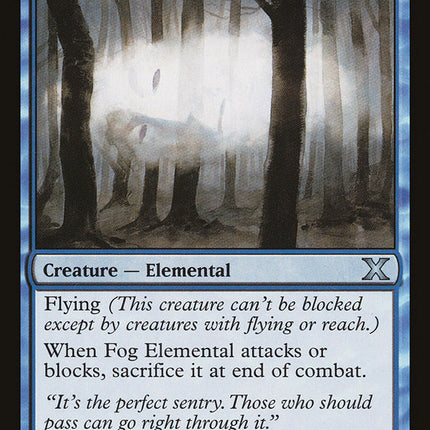 Fog Elemental [Tenth Edition]