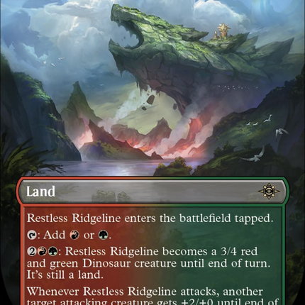 Restless Ridgeline (Borderless) [The Lost Caverns of Ixalan]