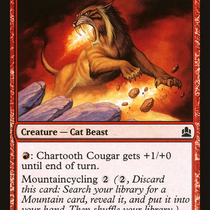 Chartooth Cougar [Commander 2011]
